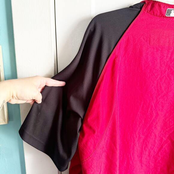 Cincinnati Reds MLB Cool Base Spring ‘08 Jacket Windbreaker Funnel Neck 2XL - Picture 12 of 13